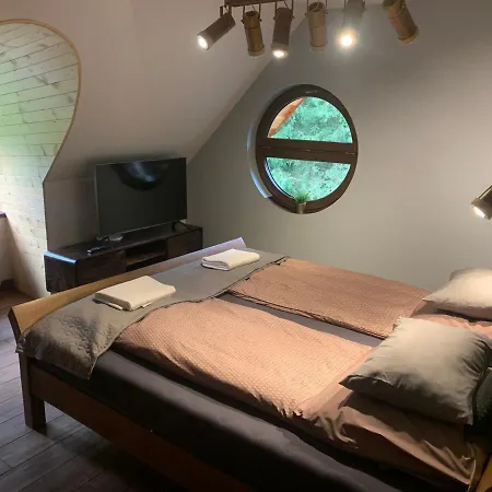 Villa Saski Zakatek, W Bajkowym Domku!!! Mazury, Sauna, Jezioro, Pomost,