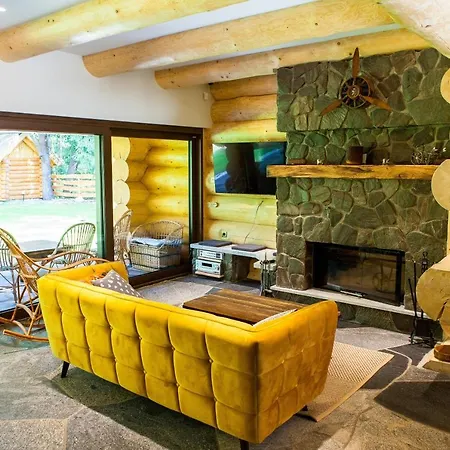 Villa Saski Zakatek, W Bajkowym Domku!!! Mazury, Sauna, Jezioro, Pomost, Sasek Maly